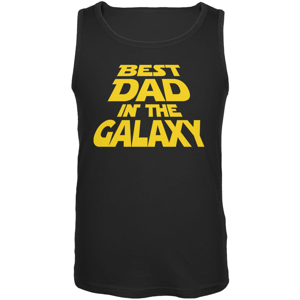 Best Dad In The Galaxy Mens Tank Top Men's Tank Tops Father's Day 2XL Black 