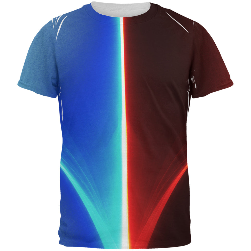 Choose Your Own Path to Destiny All Over Mens T Shirt Men's T-Shirts Old Glory 2XL Multi 