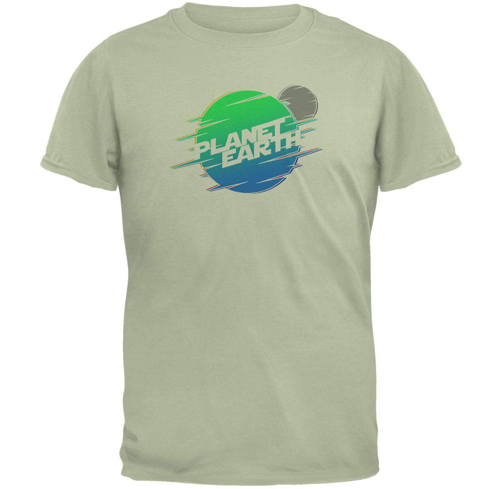 Earth Day Defender of the Planet Mens T Shirt Men's T-Shirts Old Glory MD Green 