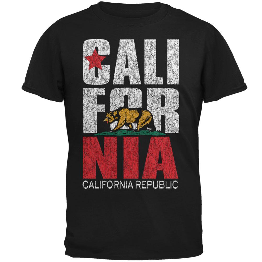 Bear California Mens T Shirt Men's T-Shirts Old Glory   