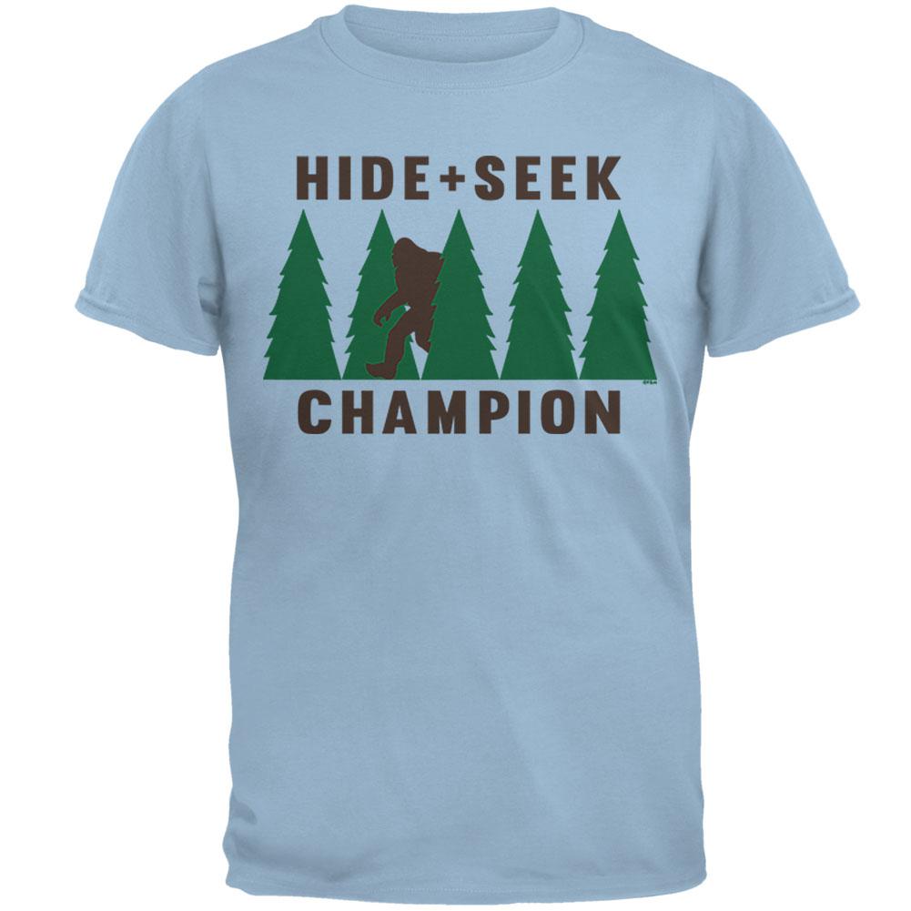 Hide and Seek Champion Mens T Shirt Men's T-Shirts Old Glory XL Blue 