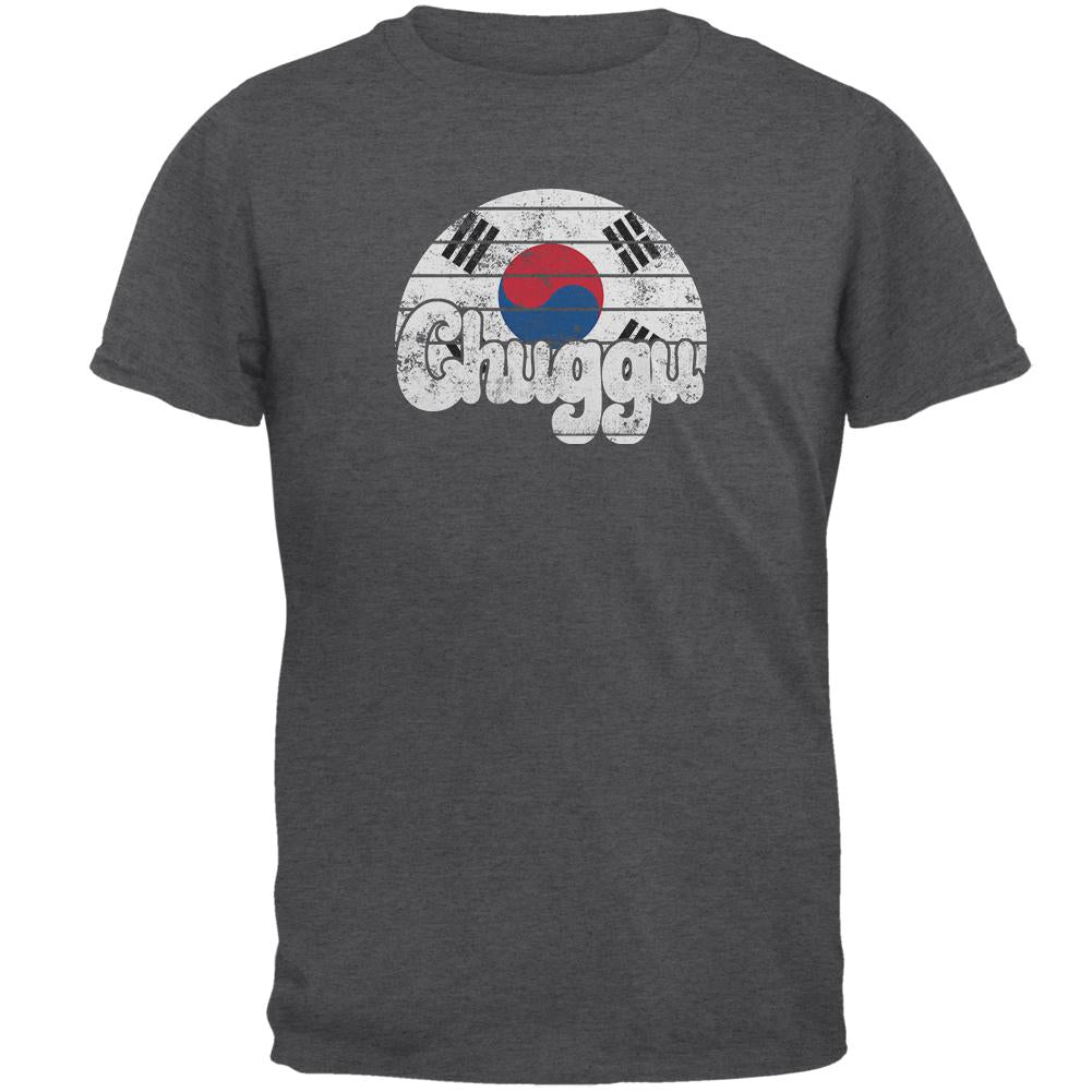 World Cup South Korea Chuggu Football Soccer Mens T Shirt Men's T-Shirts Old Glory 2XL Grey 