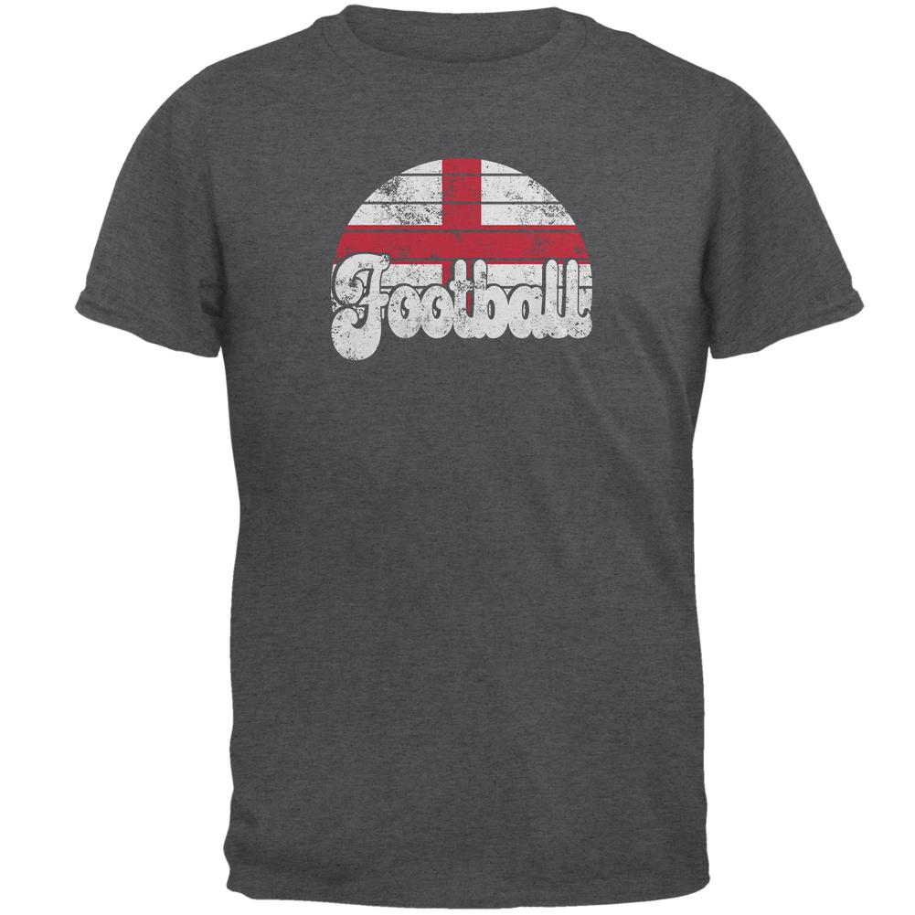 World Cup England Football Soccer Mens T Shirt Men's T-Shirts Old Glory 2XL Grey 