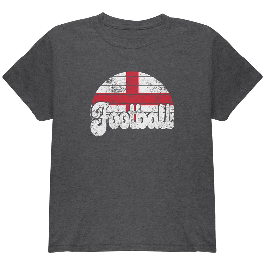 World Cup England Football Soccer Youth T Shirt Youth T-Shirts Old Glory LG Grey 