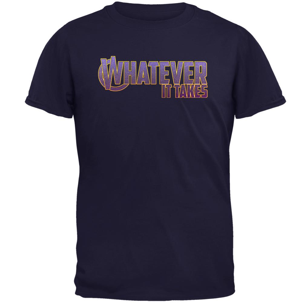 Whatever It Takes Mens T Shirt Men's T-Shirts Old Glory SM Navy 