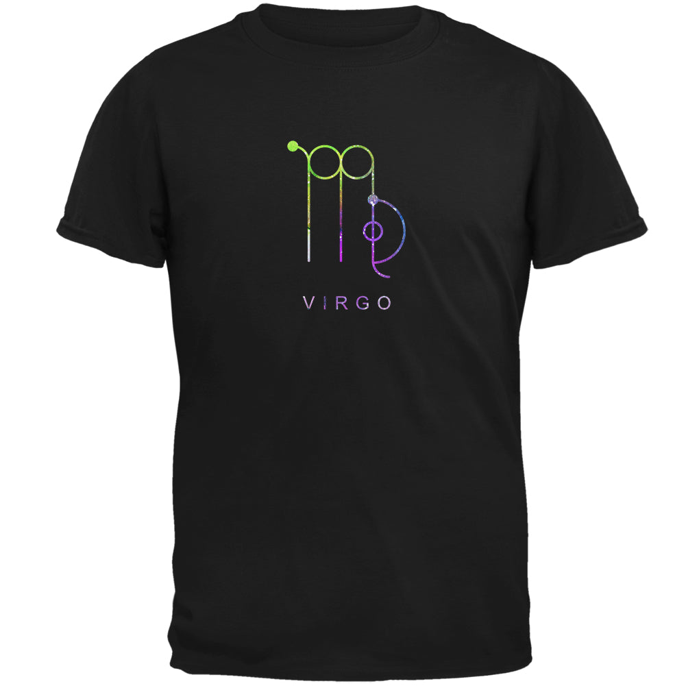 Sacred Zodiac Virgo Mens T Shirt Men's T-Shirts global 2XL Black 