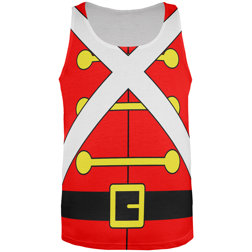 Christmas Toy Soldier Costume All Over Mens Tank Top Men's Tank Tops Old Glory 2XL Multicolored 