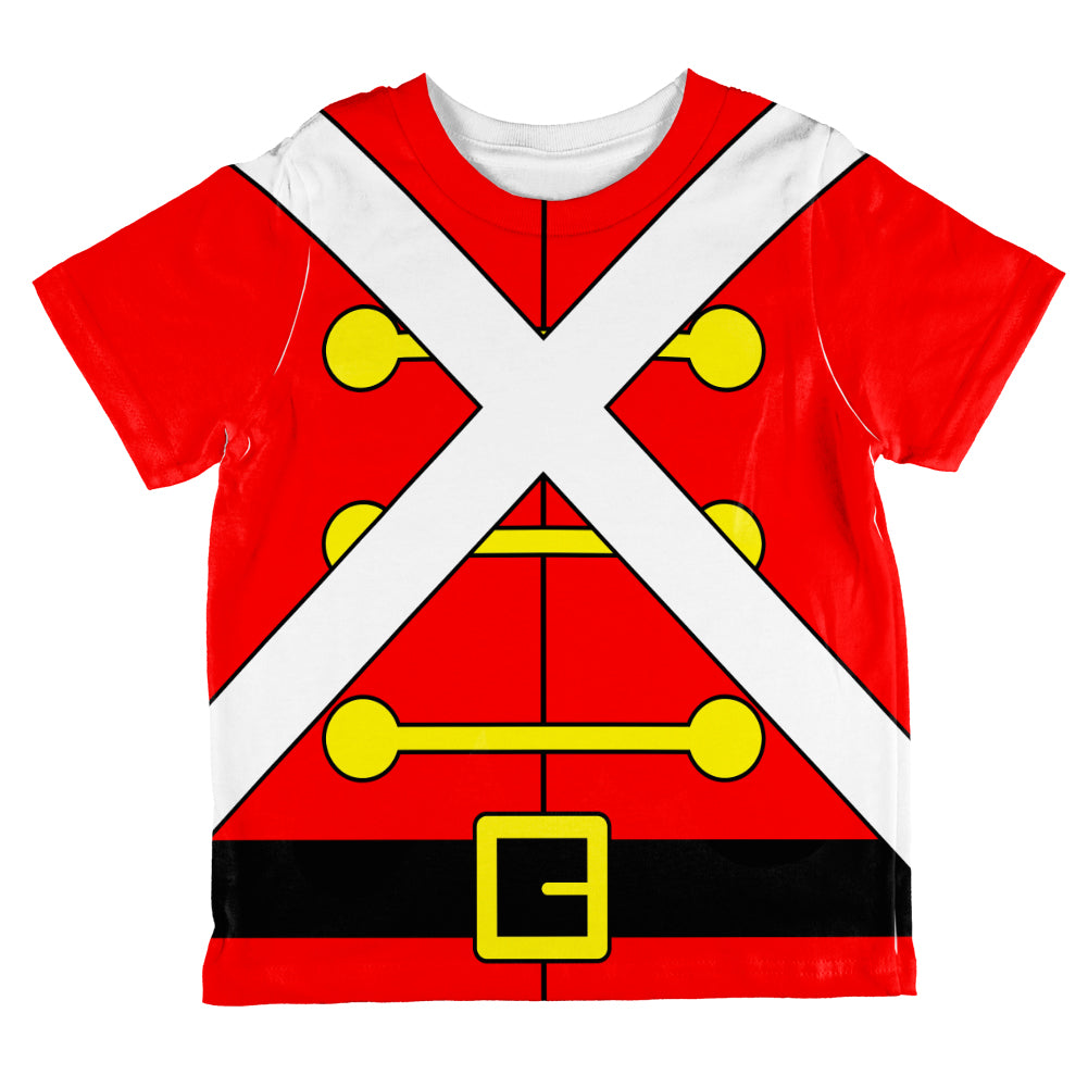 Christmas Toy Soldier Costume All Over Toddler T Shirt Toddler T-Shirts Old Glory 2T Multicolored 