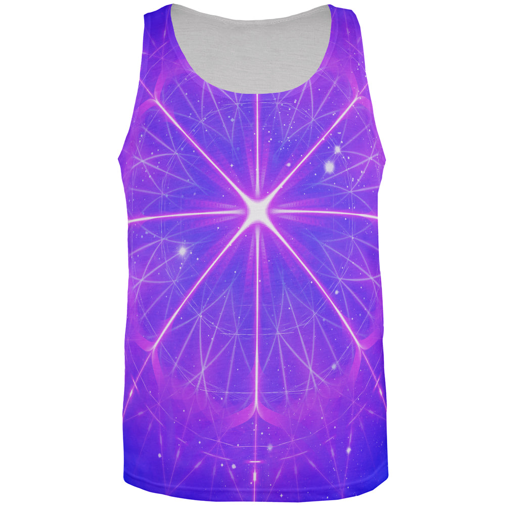 Celestial Gateway Fractal Mandala All Over Mens Tank Top Men's Tank Tops global 2XL Multi 