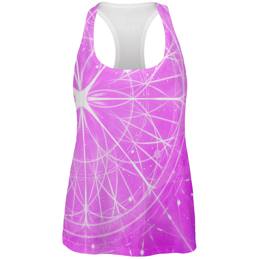 Seed of Life Celestial Mandala All Over Womens Work Out Tank Top Women's Tank Tops global 2XL Multi 