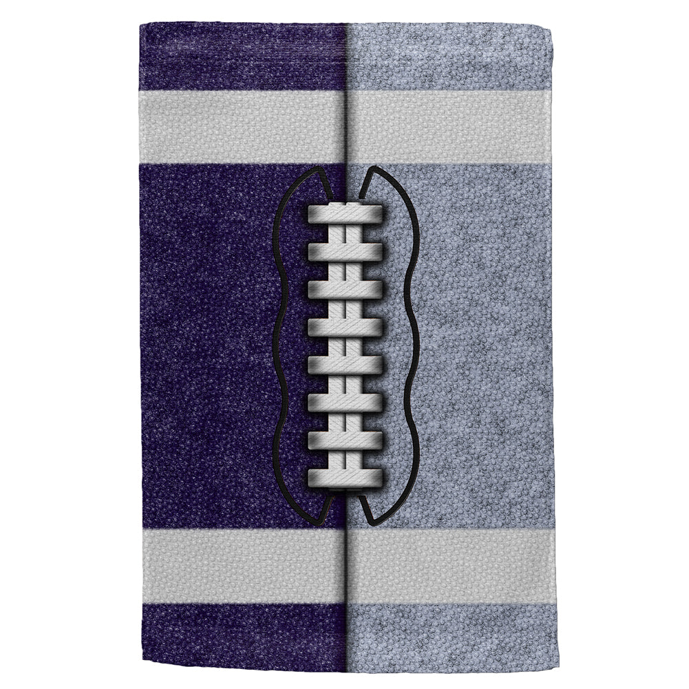 Fantasy Football Team Navy and Light Blue All Over Sport Towel Sports Towels Old Glory OS Multi 