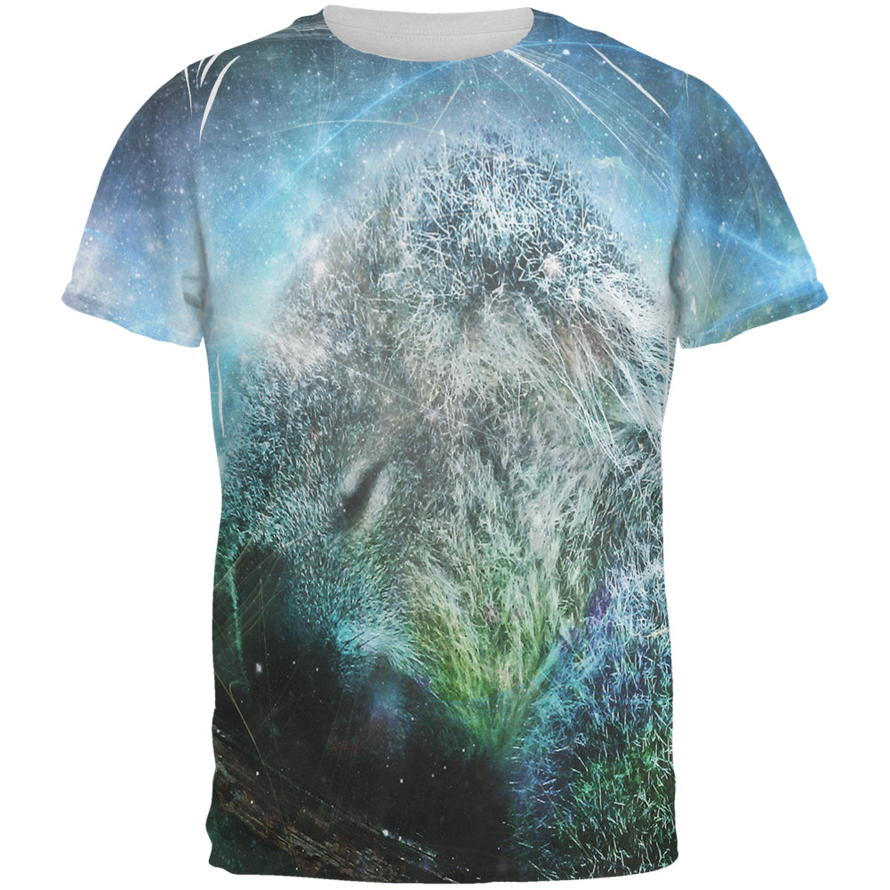 Galaxy Koala is My Spirit Animal All Over Mens T Shirt Men's T-Shirts Old Glory 2XL Multicolor 