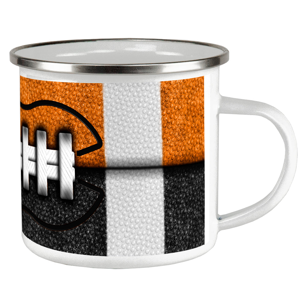 Fantasy Football Team Orange and Black Camp Cup Coffee Mugs Old Glory OS Multi 