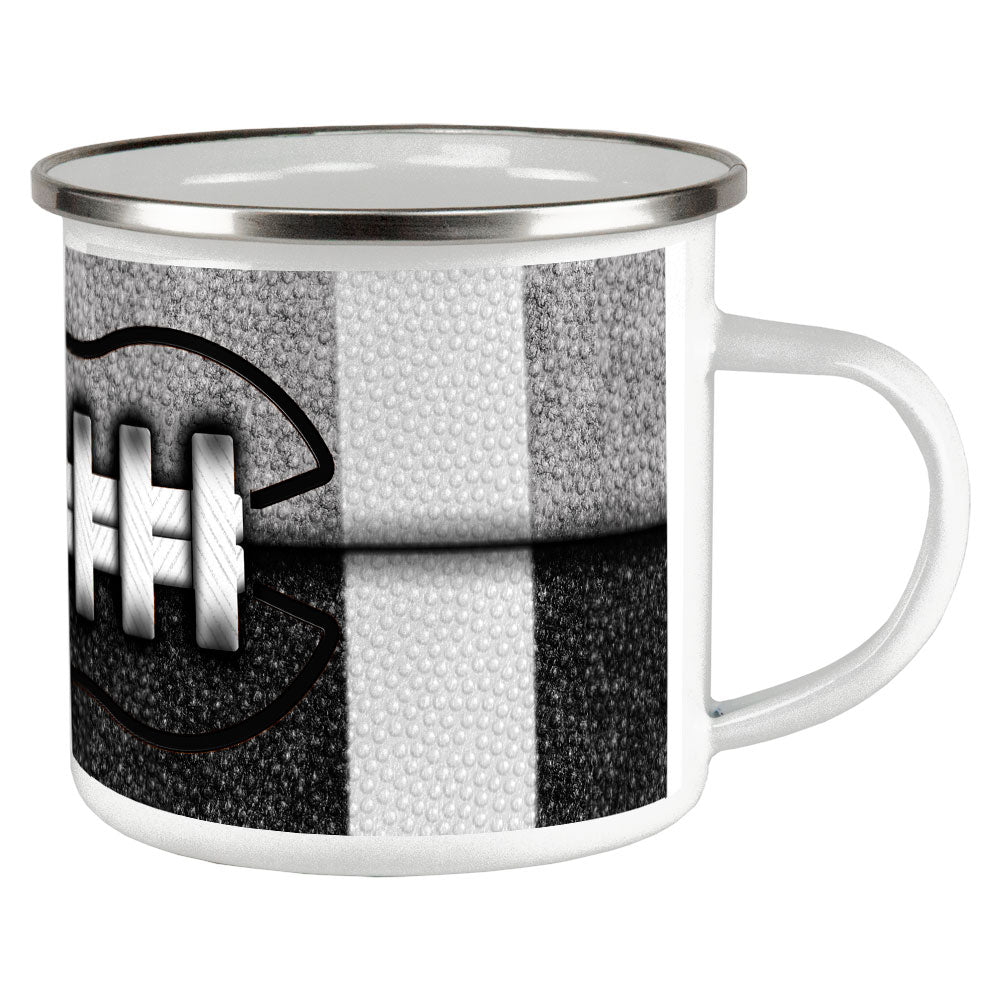 Fantasy Football Team Silver and Black Camp Cup Mugs Old Glory OS Multi 