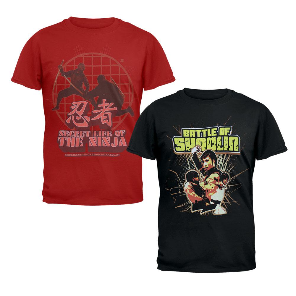 Classic Martial Arts - Series Two Piece T-Shirt Collector's Combo Men's T-Shirts Old Glory   