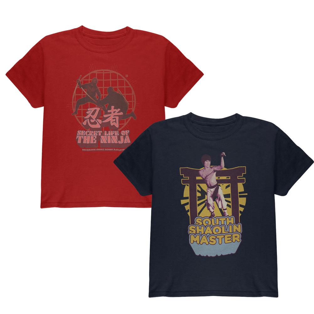 Classic Martial Arts - Series One 2 Piece Youth T-Shirt Collector's Combo Youth T-Shirts Old Glory   