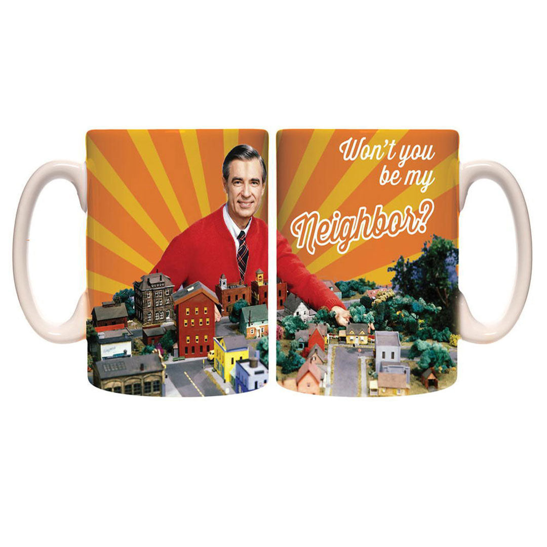 Mr. Rogers - Won't You Be My Neighbor Ceramic Coffee Mug Coffee Mugs Mr. Rogers   