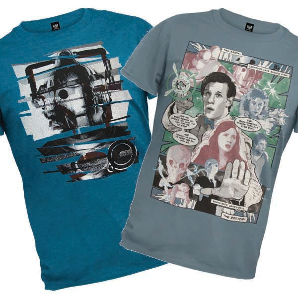 Doctor Who Dynamite 2pc Gift Pack Men's T-Shirts OldGlory.com SM  