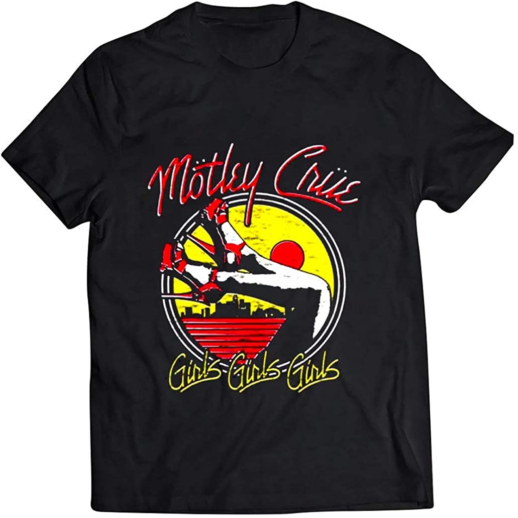 Motley Crue - Heels Mens T Shirt Men's T-Shirts Old Glory Black MD 