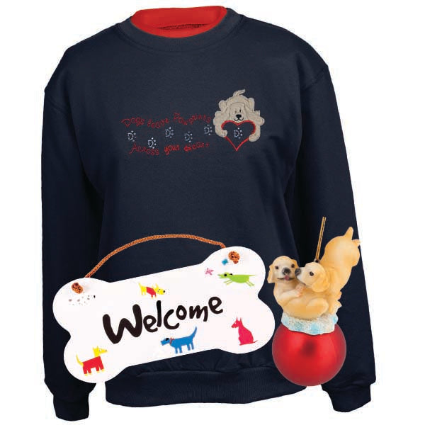 Dog Lovers Ultimate Women's Christmas Gift Pack Women's Sweatshirts OldGlory.com MD  