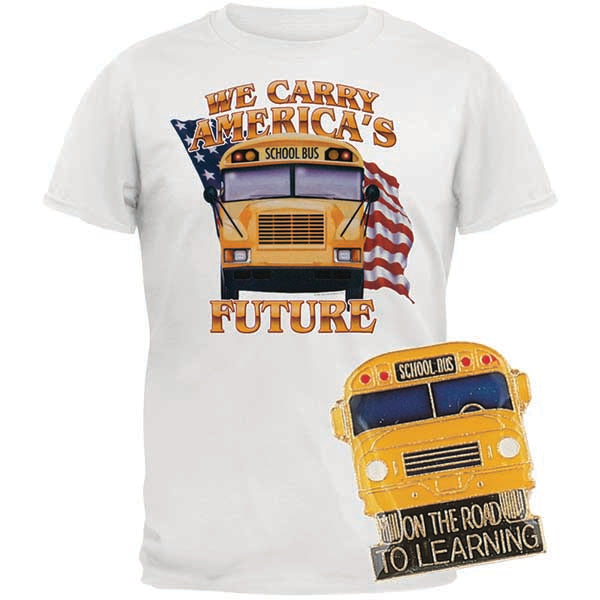 School Bus Driver Christmas Gift Combo Pack Men's T-Shirts OldGlory.com MD  