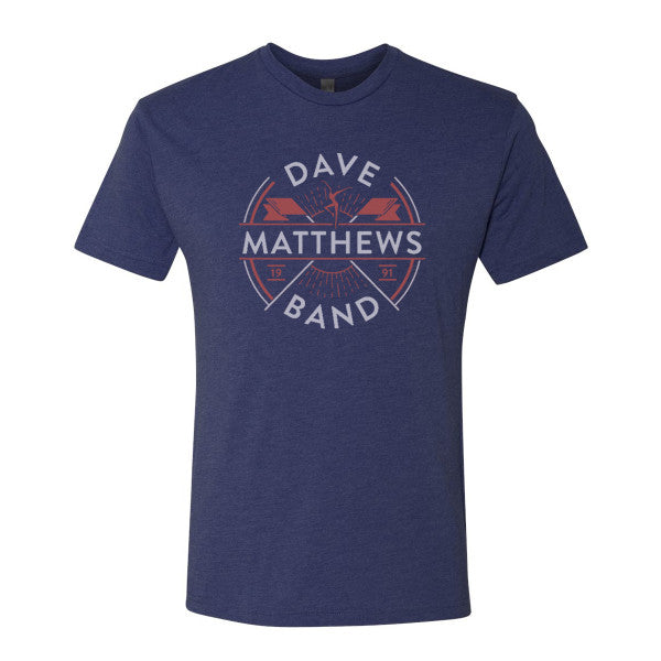 Dave Matthews Band - Flag Mens T Shirt Men's T-Shirts Old Glory   