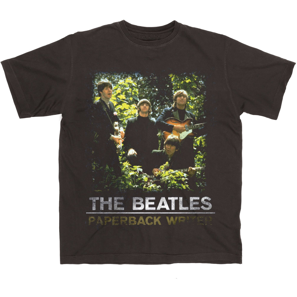 The Beatles - Paperback Writer Mens T Shirt Men's T-Shirts Old Glory Black MD 