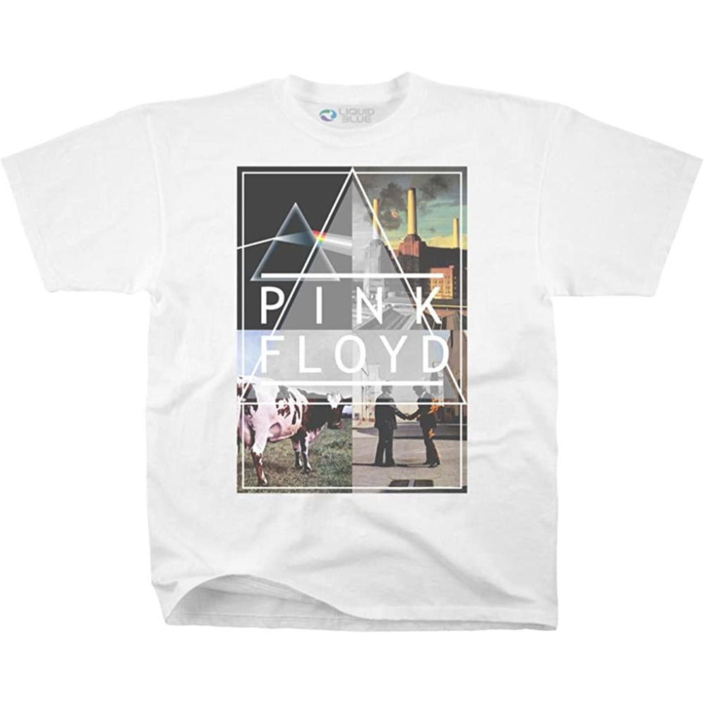 Pink Floyd - Classics Mens T Shirt Men's T-Shirts Old Glory White MD 