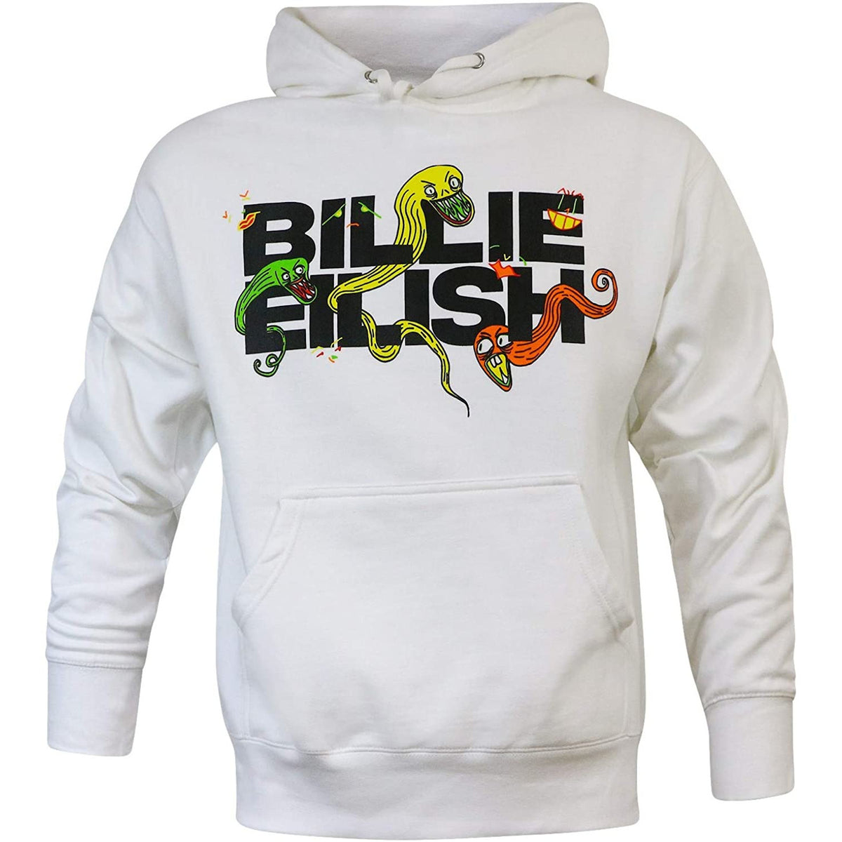 Billie Eilish - Logo Mens Pullover Hoodie Men's Hoodies OldGlory.com MD  