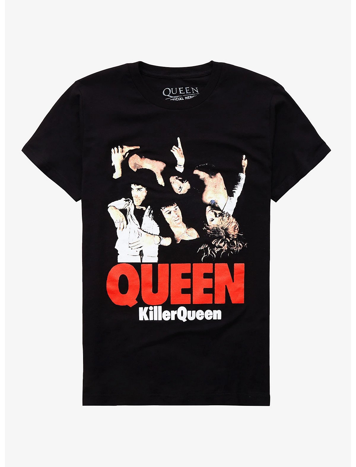 Queen - Killer Queen Mens T Shirt Men's T-Shirts Old Glory Black MD 