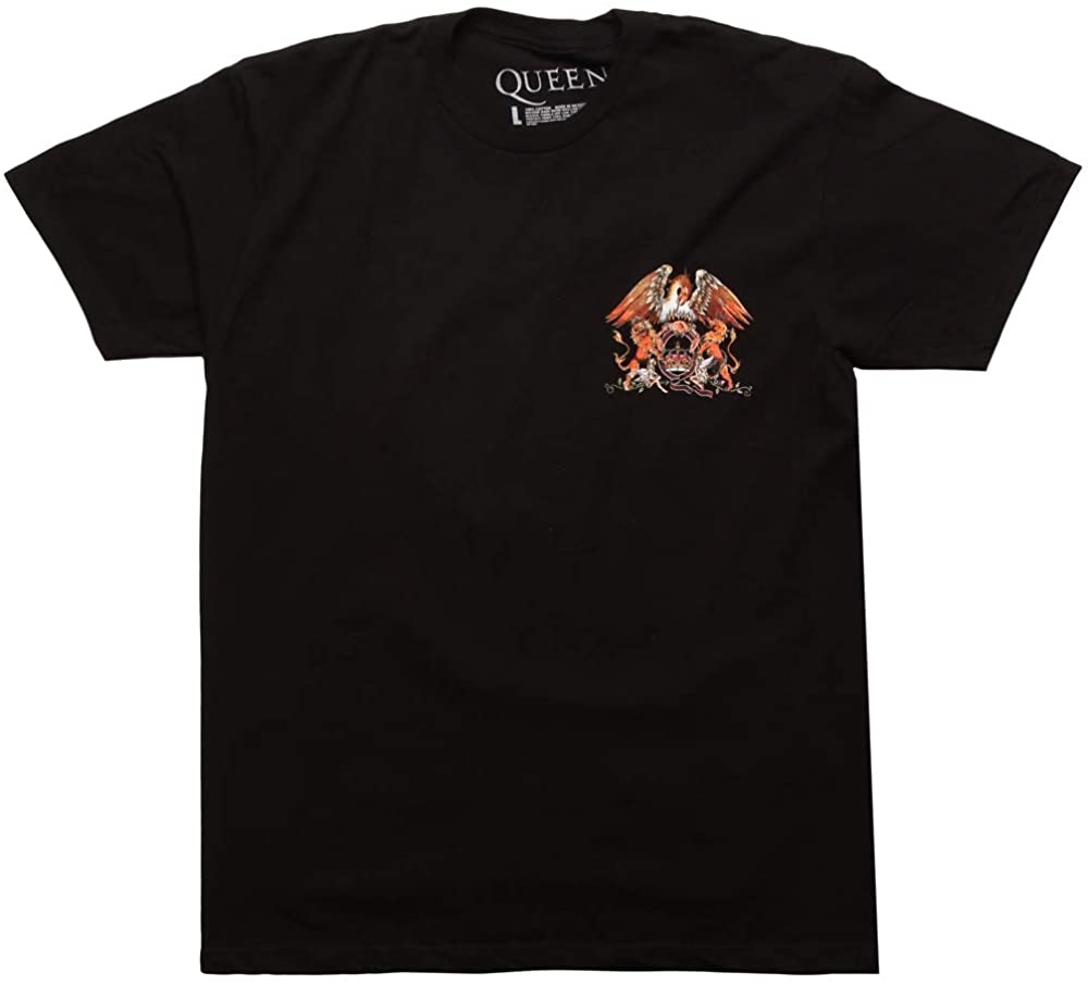 Queen - Crest Mens T Shirt Men's T-Shirts Queen MD  