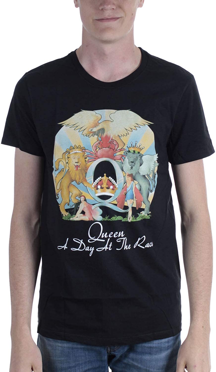 Queen - Day at the Races Mens T Shirt Men's T-Shirts Queen MD  