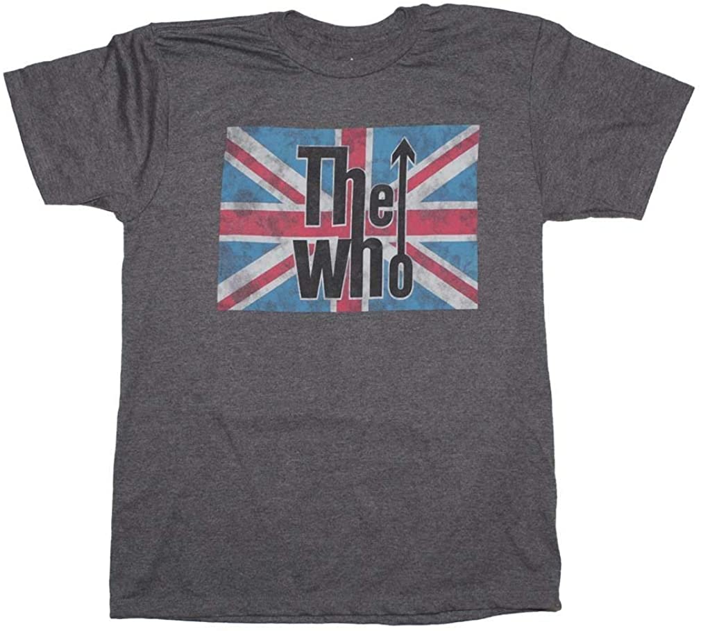 The Who - Union Jack Logo Mens T Shirt Men's T-Shirts The Who MD  