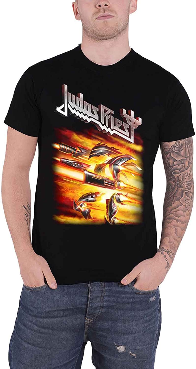 Judas Priest - Screaming For Vengeance Mens T Shirt Men's T-Shirts Judas Priest   