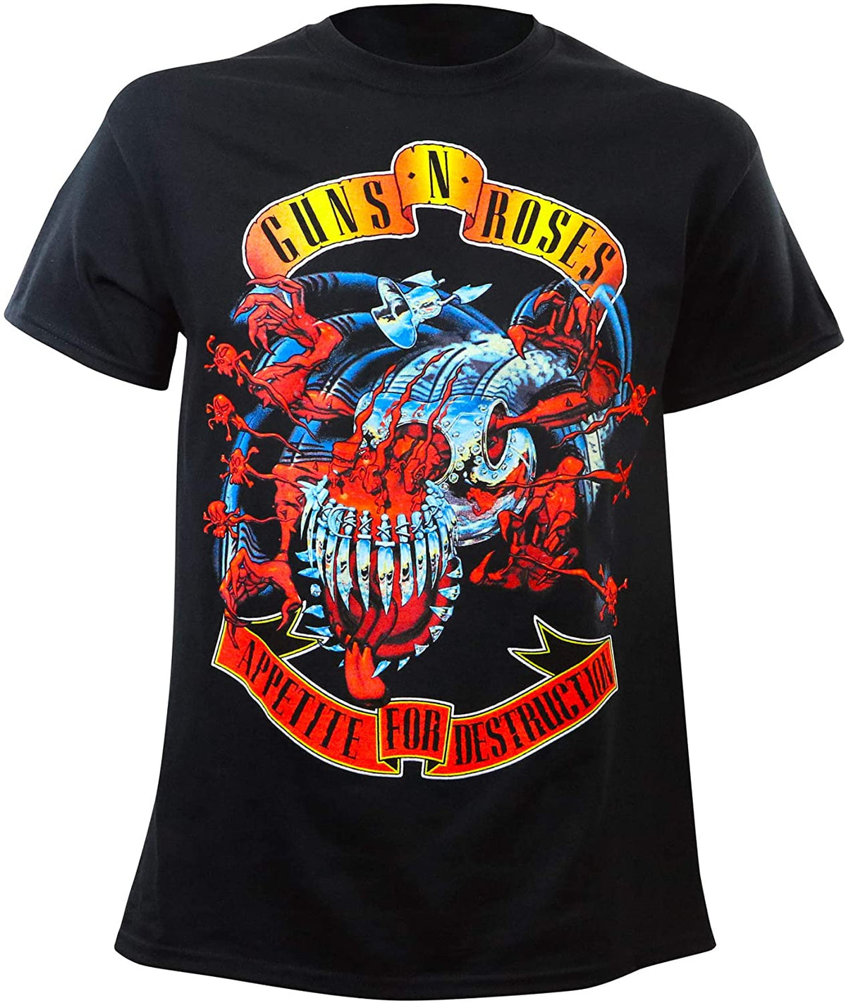 Guns N Roses - Avenger Banner Mens T Shirt Men's T-Shirts Guns N Roses   