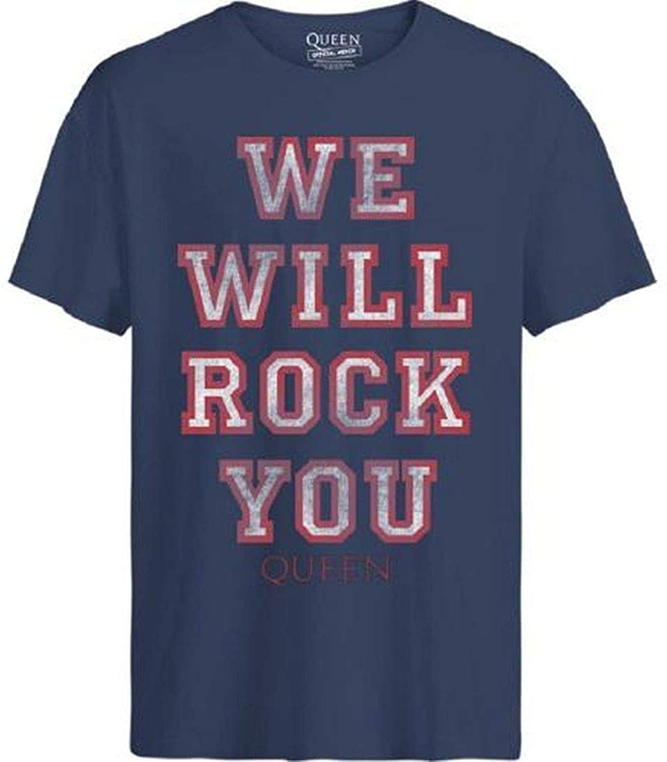 Queen - We Will Rock You Mens T Shirt Men's T-Shirts Queen   