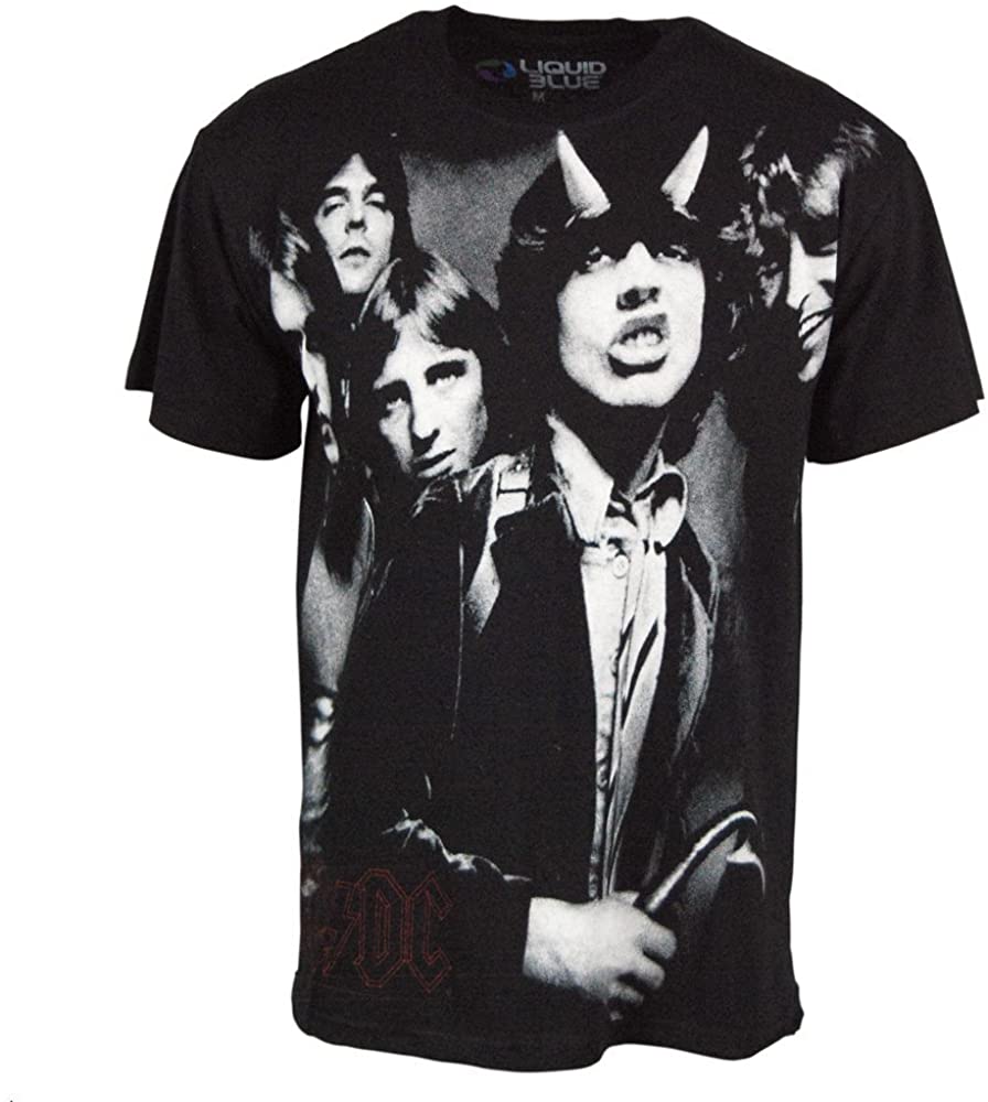 AC/DC - Highway Group Mens T Shirt Men's T-Shirts Old Glory MD Black 