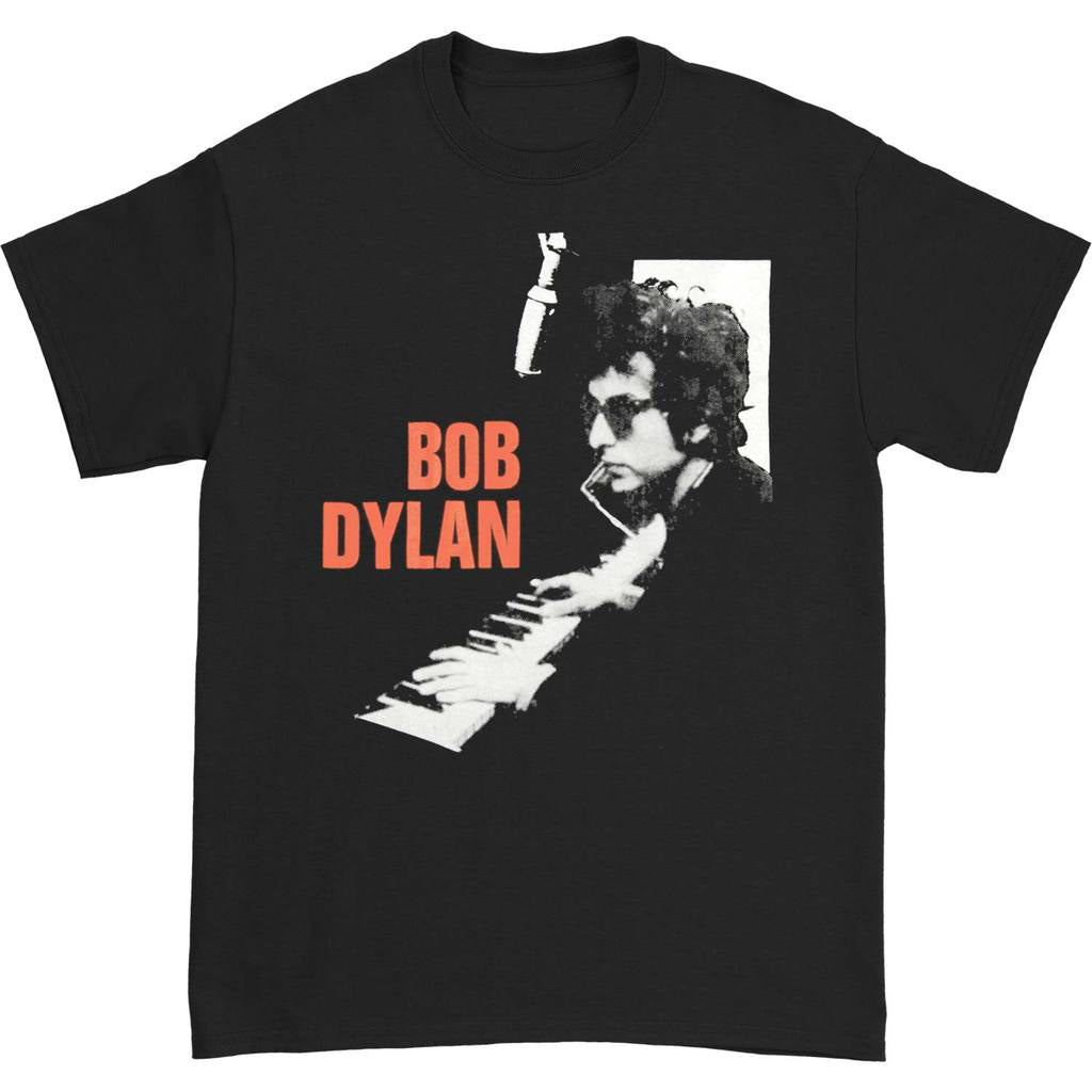 Bob Dylan - New Hits Mens Soft T Shirt Men's T-Shirts Bob Dylan MD Black 