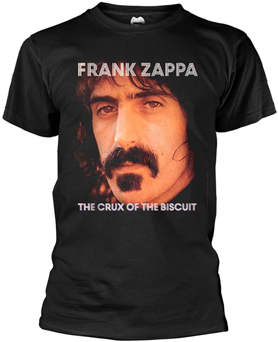 Frank Zappa - Crux of the Biscuit Mens T Shirt Men's T-Shirts Frank Zappa MD Black 