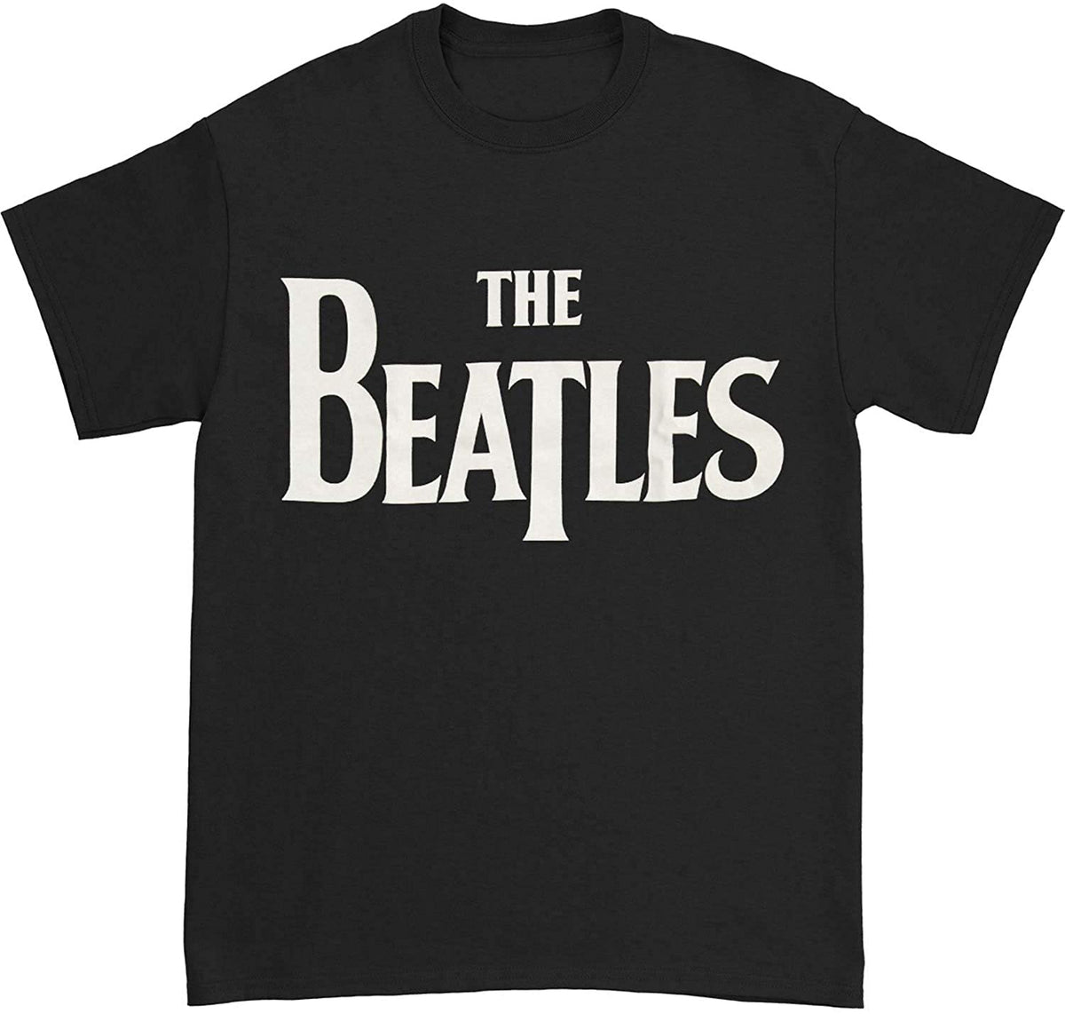 The Beatles - Solid Logo Mens Soft T Shirt Men's T-Shirts The Beatles MD  