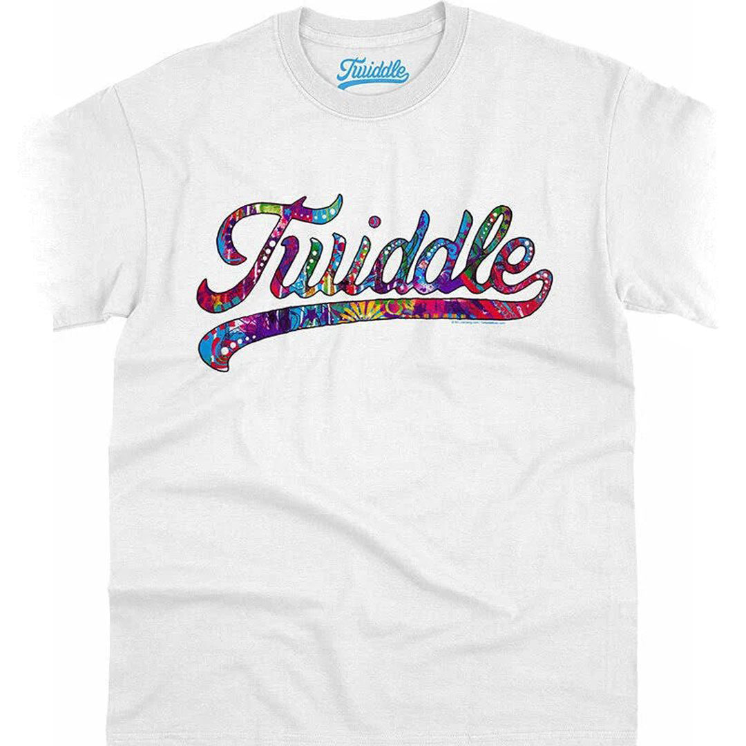 Twiddle - Frankenfoote Mens T Shirt Men's T-Shirts Liquid Blue MD White 