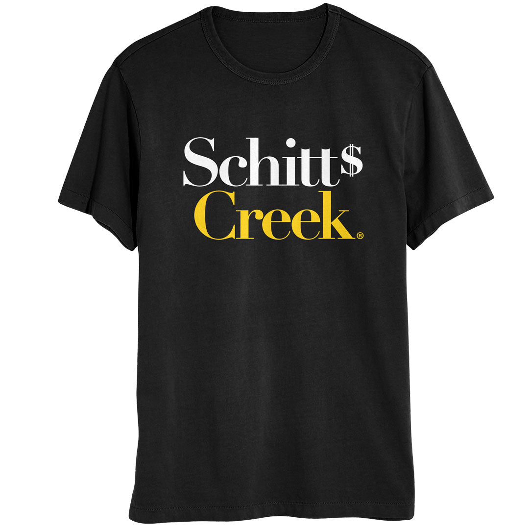 Schitt's Creek - Logo Mens T Shirt Men's T-Shirts Isaac Morris SM Black 