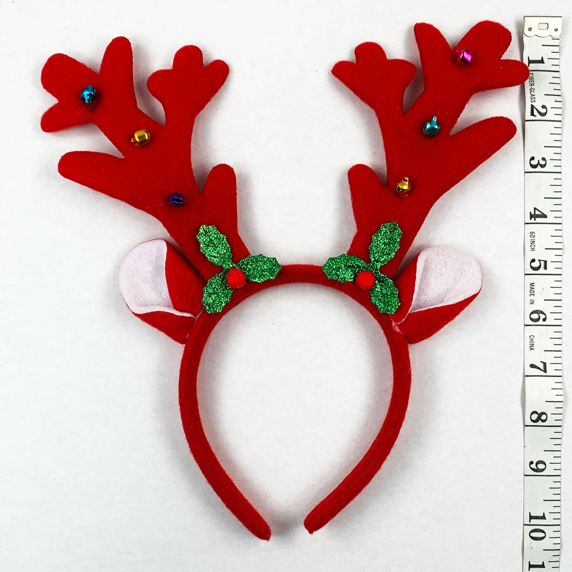 Christmas Costume Reindeer Body Red Big Kids Costume T Shirt with Antlers Headband Youth T-Shirts Old Glory   