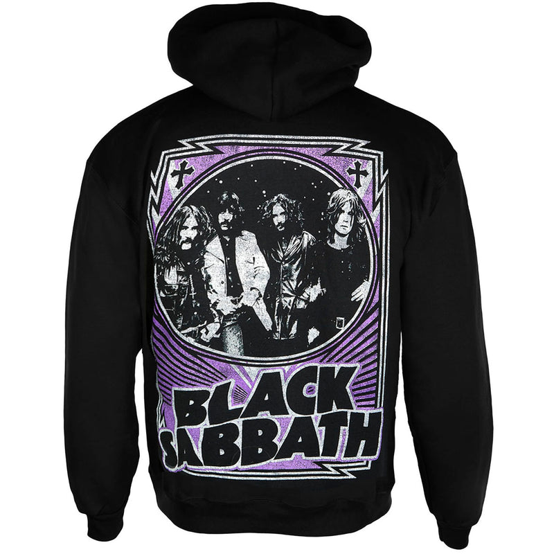 Black Sabbath - Vintage Photo Mens Pullover Hoodie Men's Hoodies Bravado   