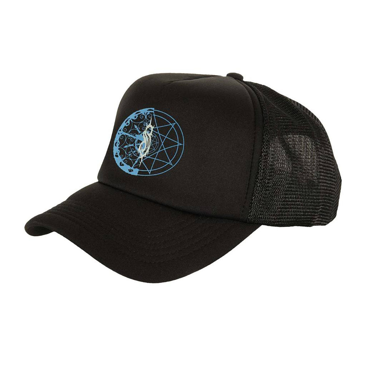 Slipknot - Nine Point Star Mens Trucker Cap Trucker Caps Bravado OS Black 