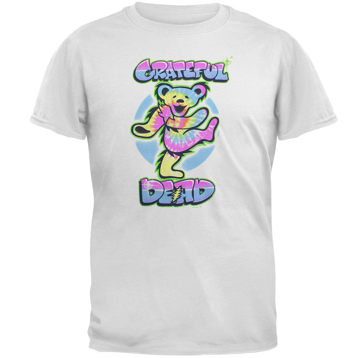 Grateful Dead - Carnival Bears Mens T Shirt Men's T-Shirts Liquid Blue MD White 