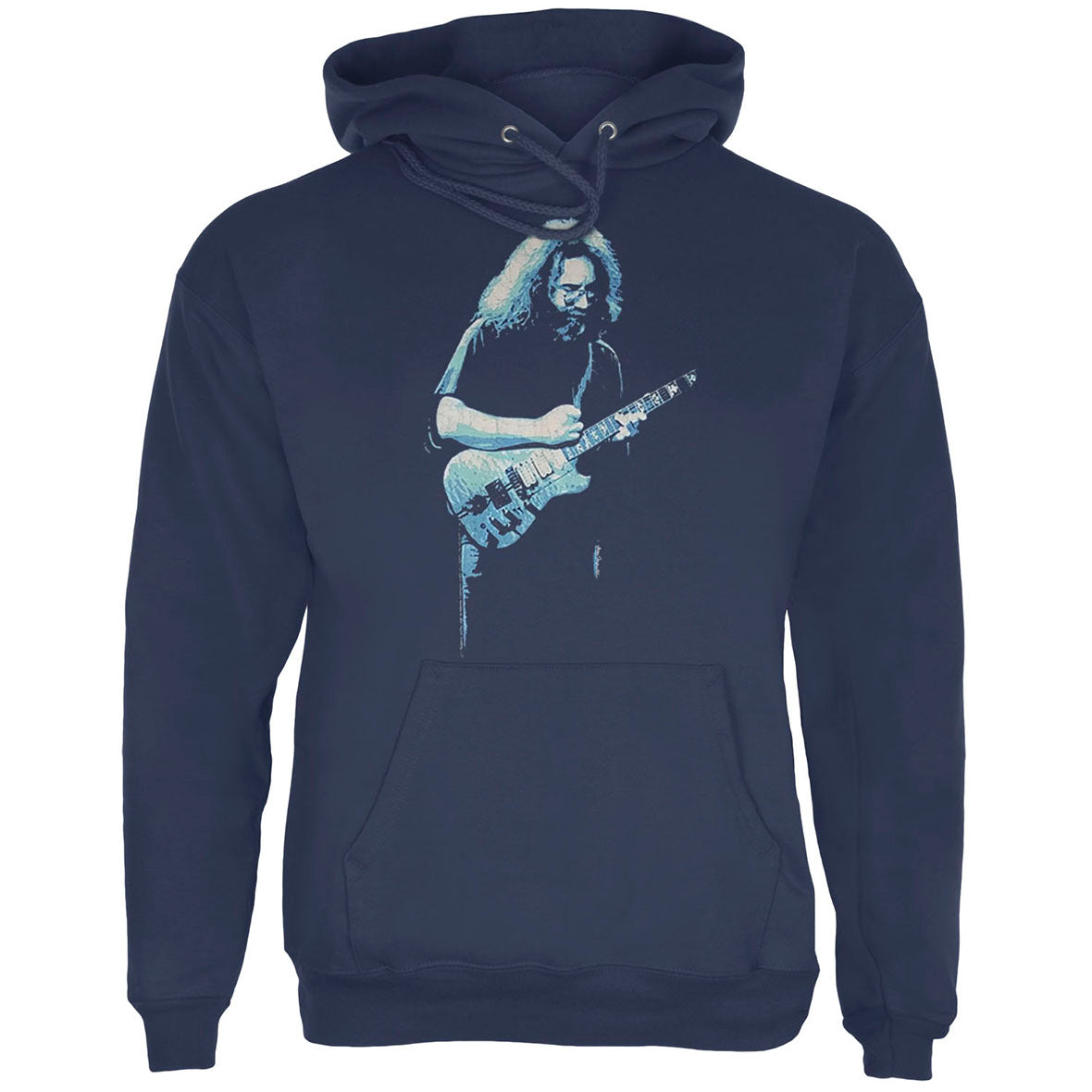 Jerry Garcia - Jerry 1978 Mens Pullover Hoodie Men's Hoodies Dye In The Sky MD Navy 