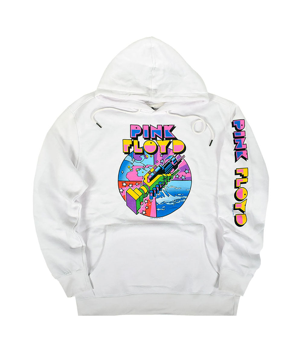 Pink Floyd - WYWH MOD Mens Pullover Hoodie Men's Hoodies Liquid Blue MD White 