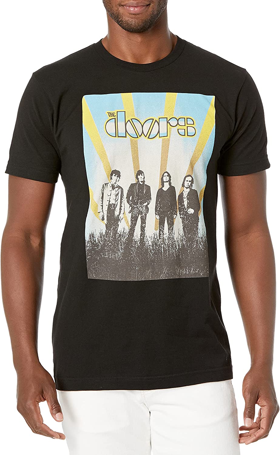 The Doors - Waiting for the Sun Mens T Shirt Men's T-Shirts Merch Traffic MD Black 