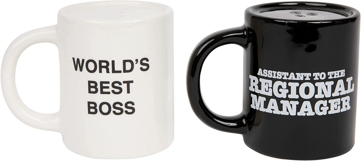 The Office - Mike and Dwights Coffee Mugs Salt and Pepper Shakers Salt & Pepper Shakers Surreal Entertainment OS Multi 